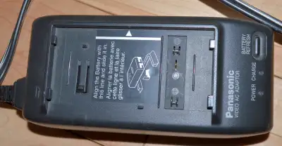 PANASONIC PALMCORDER AC ADAPTER & CHARGER, View more
