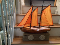 LARGE CUSTOM MADE SAILBOAT