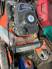 Lawn mower for parts (hyundai engine still good)