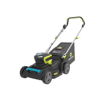 NEW Yardworks 48V 2-in-1 Brushless Push Lawn Mower, 17-in with 4, View more