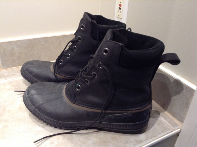 Sorel men's Cheyanne lace full grain waterproof duck boots sz 12 in Men's Shoes in Oshawa / Durham Region