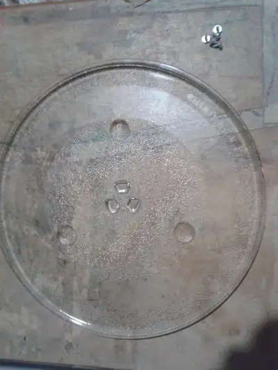 Original (OEM) Panasonic microwave turntable glass plate, approximately 13 3/8" (34cm) is $30/-. Thi...