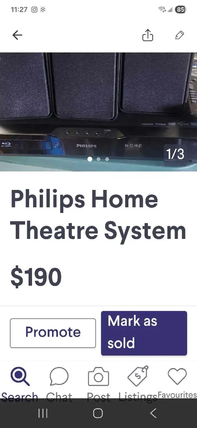Philips Home Theatre System in Stereo Systems & Home Theatre in Calgary - Image 5