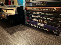 PS3 with Games no Controller 