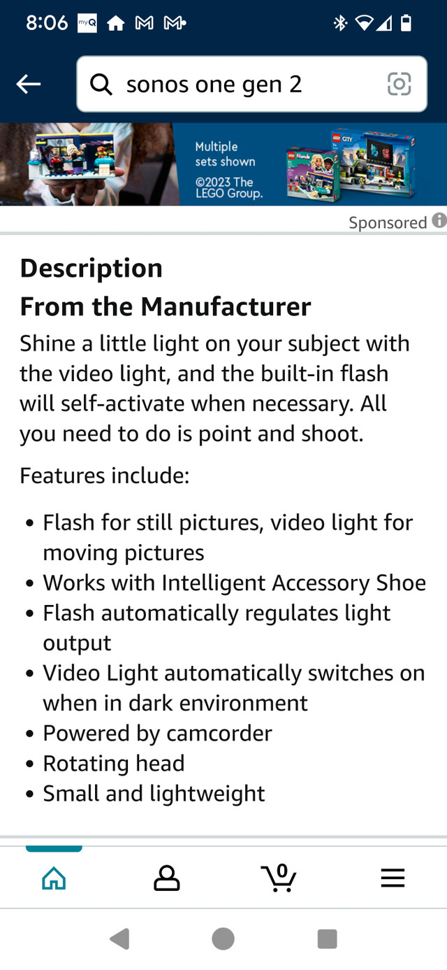 Sony HVL -FDH4 Light  in Cameras & Camcorders in Cambridge - Image 3