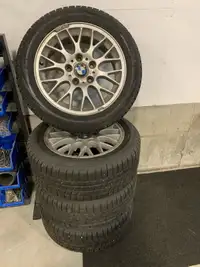 BMW rims with tires