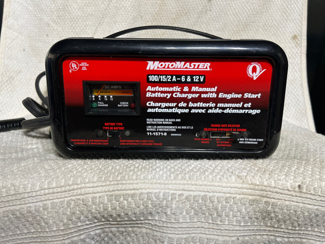 Motomaster battery charger  in Other in Windsor Region