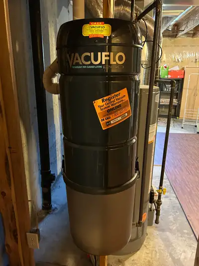 vacuflo central vac, View more
