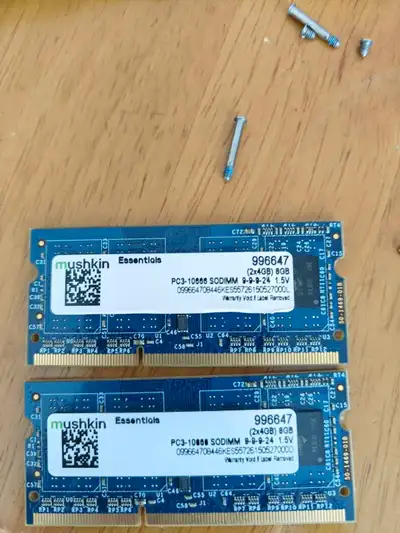 Mushkin 8GB DDR3 Laptop RAM Kit (2×4GB), View more