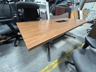 Herman Miller Boardroom Table | $600 Create a professional and sophisticated meeting environment wit...