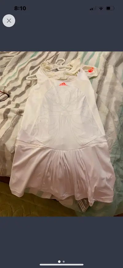 ADIDAS WHITE WOMEN’S TENNIS DRESS (NEW), View more