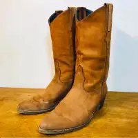 JR. Boots western leather cowboy boots