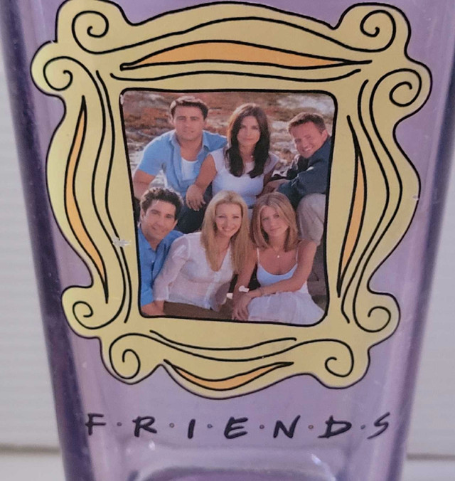 F.R.I.E.N.D.S The TV Series Purple Drinking Glass Tumbler in Arts & Collectibles in Oshawa / Durham Region - Image 2