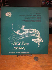 Vintage -Éditions de L'Oiseau Lyre- W. A. Mozart London