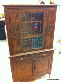 looking for old wood dresser/ china cabinet / file cabinet