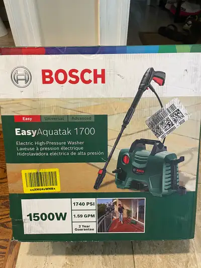 NEW Bosch EasyAquatak 1700 Pressure Washer, View more