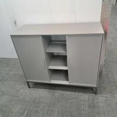 IKEA TULLSTORP Grey Storage Cabinet / Sideboard – 39" Wide, View more