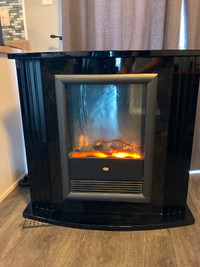 Black Dimplex Electric Fireplace