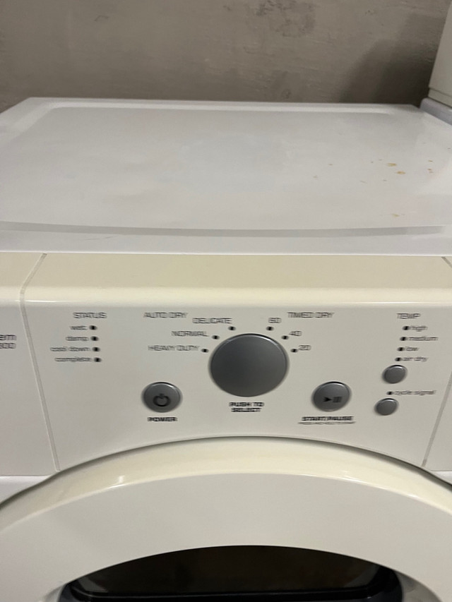 Amana white front load electric dryer  in Washers & Dryers in Stratford - Image 3