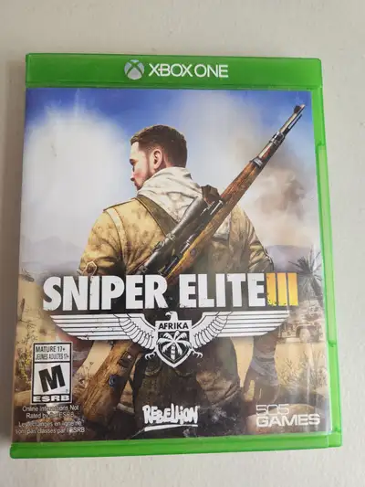 XBOX SNIPER ELITE 3 CASE ONLY NO GAME, View more
