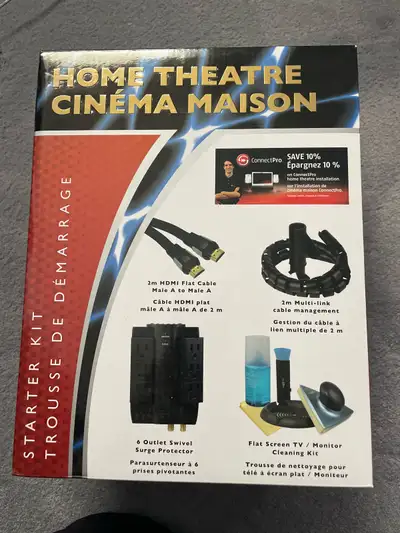 ConnectPro Home Theatre Starter Kit, View more