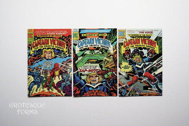 Jack Kirby’s Captain Victory – Lot de 12 comics bandes dessinées dans Art et objets de collection  à Laval/Rive Nord - Image 3