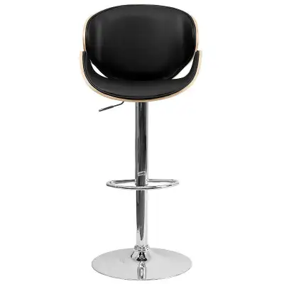 Modem Beech Wood Adjustable Height Bar Stool Brand New in Box, never used or set up. Looking for $12...