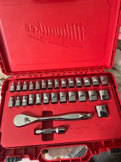 Milwaukee Socket set, View more