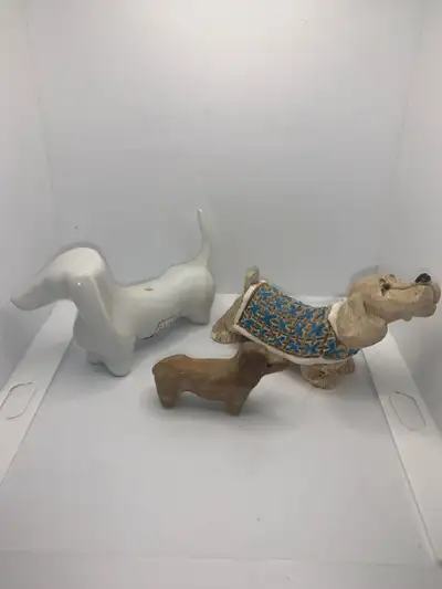Dachshund Figurine - Variety of Three, View more
