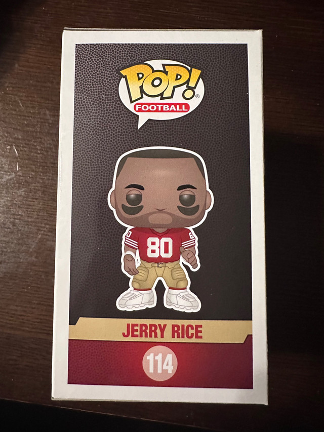 Funko Pop NFL Jerry Rice in Toys & Games in La Ronge - Image 4