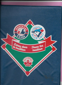 Baseball Card/Set: 1992 Nabisco Blue Jays & Expos 36 card set