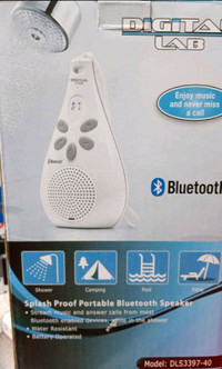 Digital Lab Waterproof Bluetooth Speaker - Brand New in box 