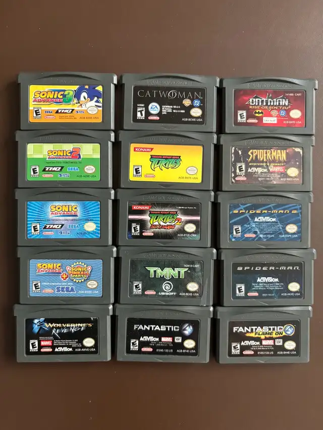 Nintendo GameBoy Advance games in Older Generation in Gatineau - Image 2
