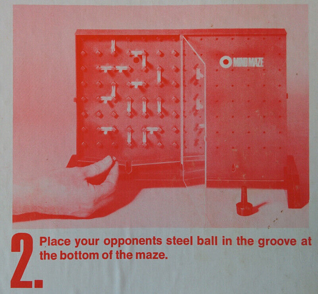 Parker Brothers Mind Maze. 1970s 2 Player Game in Toys & Games in Thunder Bay - Image 3