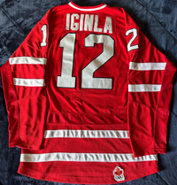 2010 Vancouver Olympics Iginla Team Canada Nike/Bauer Hockey Jer