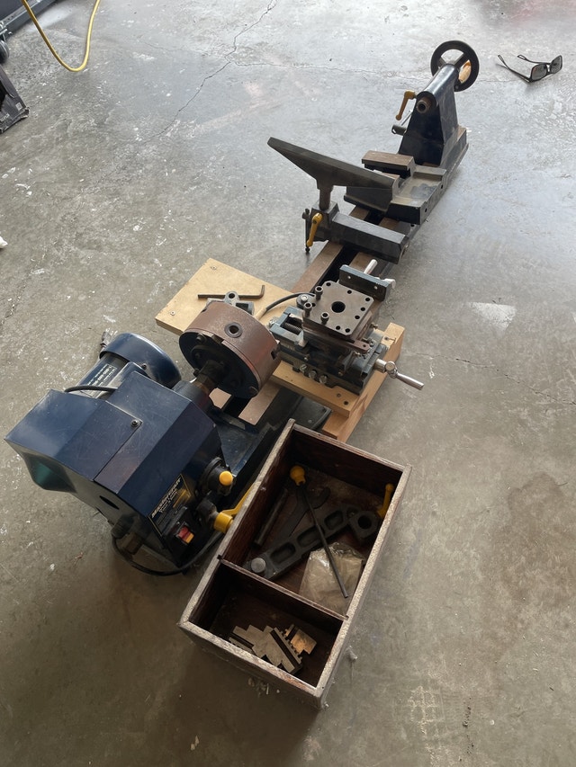 MasterCraft cast iron wood/metal lathe Power Tools Calgary Kijiji
