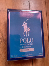 Polo deep blue parfum 75 ml NEUF scellé NEW sealed NON-NEGO