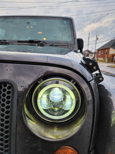 Jeep Led Halo Headlights