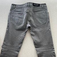 BALMAIN Gray Authentic Designer Jeans