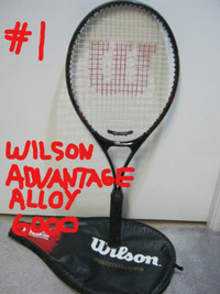 TENNIS RACQUETS-TENNIS PRO SELLING USED/NEW TENNIS RACQUETS