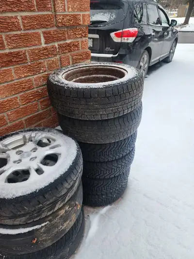 Goodyear Nordic M+S steelies- p185/65R/14