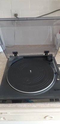 Turntable and 33 Vinyl Records
