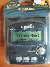 Audiologic Caller ID APH7727-03 Brand New In Package Sealed