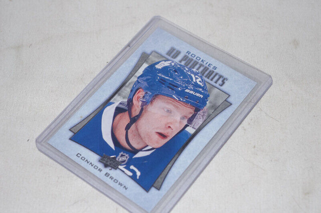 Carte Connor Brown Toronto Maple Leafs Rookies UD Portaits dans Art et objets de collection  à Laval/Rive Nord
