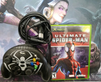 Ultimate Spider-man Marvel Xbox Controller and Game