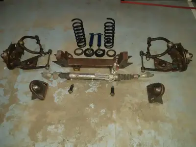 Complete Mustang II IFS from Full Tilt Street Rods. This kit was made for '53-'55 Ford F100. Have ha...