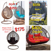 Sale On Egg hanging swing chair with stand, cushion 