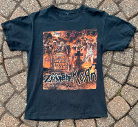Rob Zombie  & Korn Night Of The Living Dead 2013 Concert T Shirt