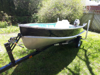 14ft Aluminum boat package