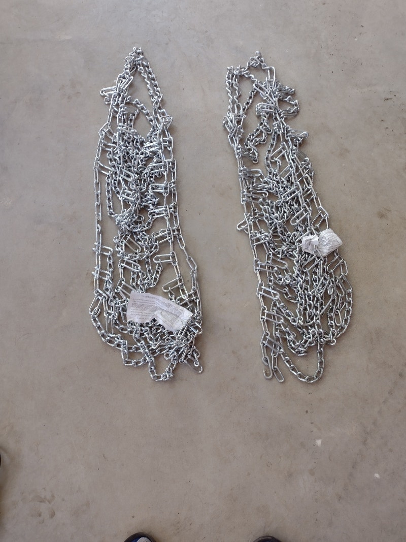 Tractor Tire Chains Heavy Equipment Parts & Accessories Napanee